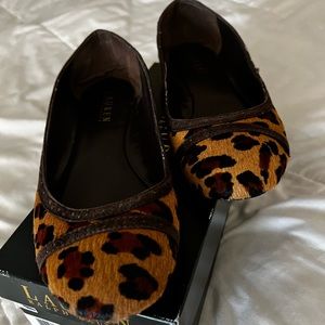 Ralph Lauren  Mareesa LPRD-DKBRN Haircalf/Patent size 8B UK 6.5 EUR 38.5 CM 25